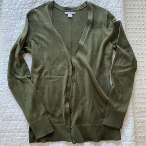 Olive cardigan